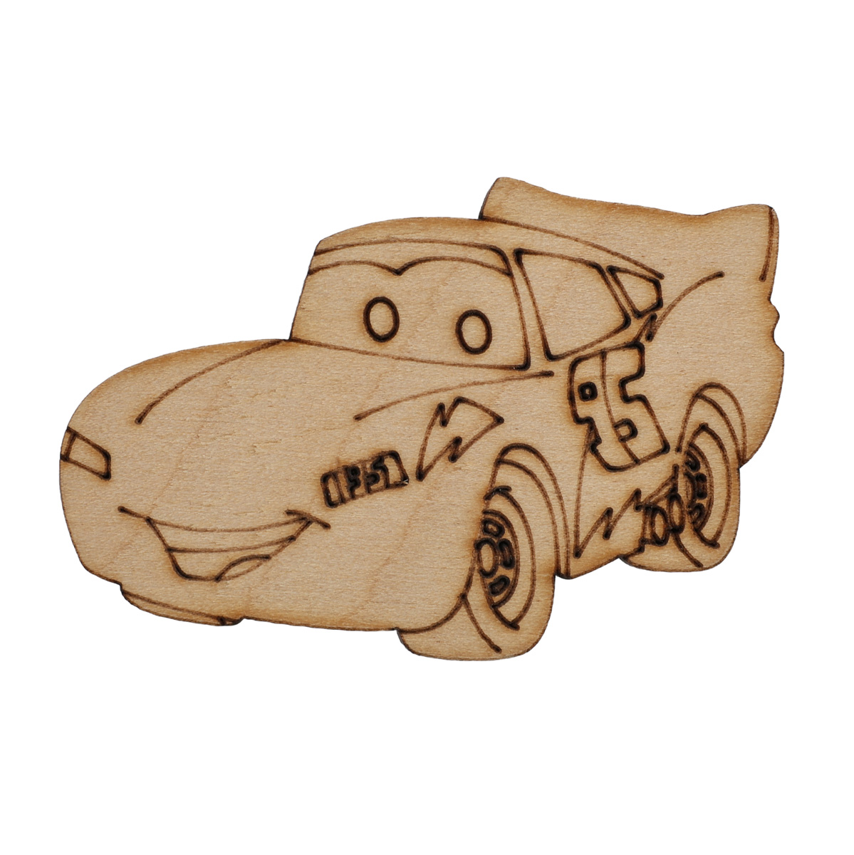 Заготовка деревянная Молния Маккуин, Р41