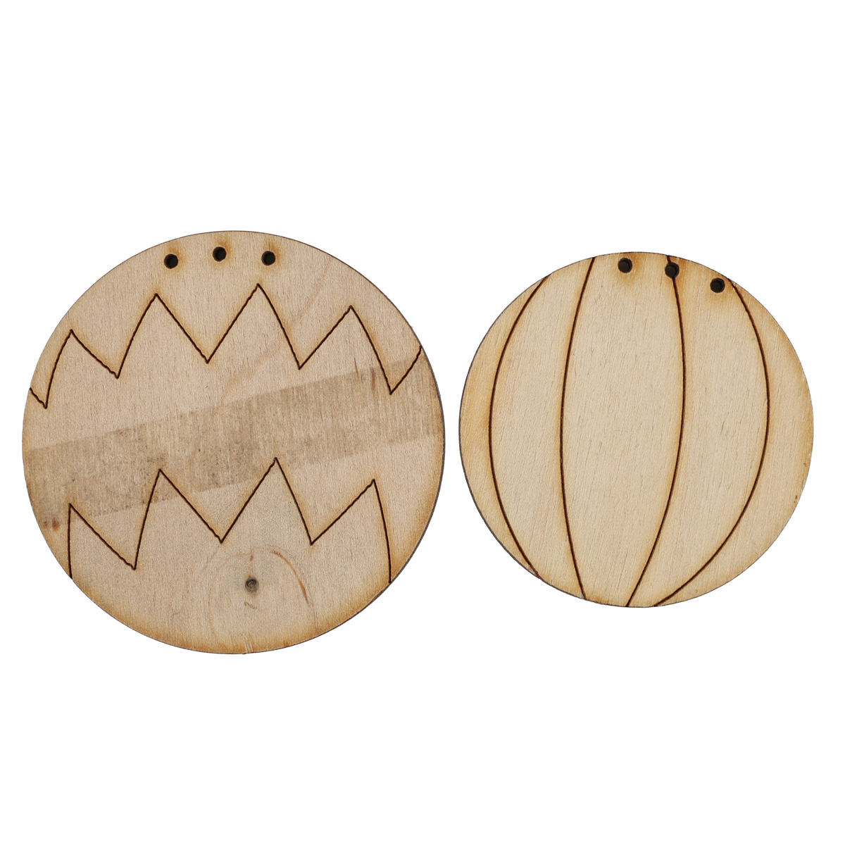 Заготовка деревянная Воздушный шар, в ассортименте