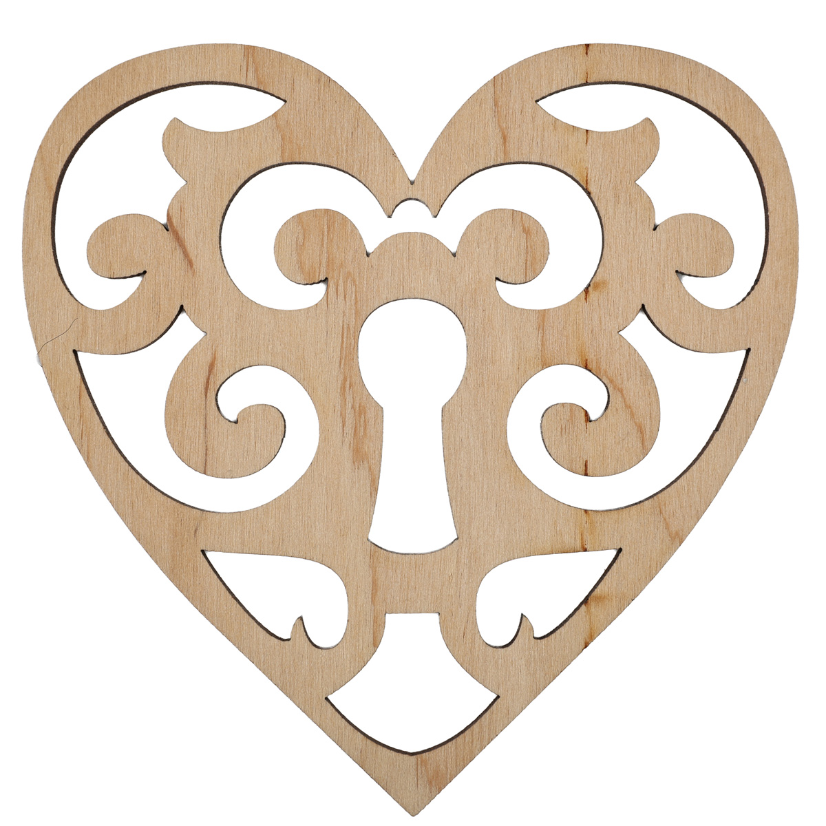 Заготівка дерев`яна Серце подвійне, 702550