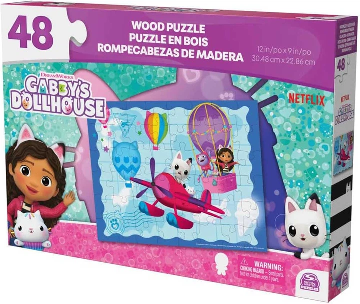 Пазл "Кукольный домик Габби" 48 частей, 31 см*30 см, SM49248/6067989