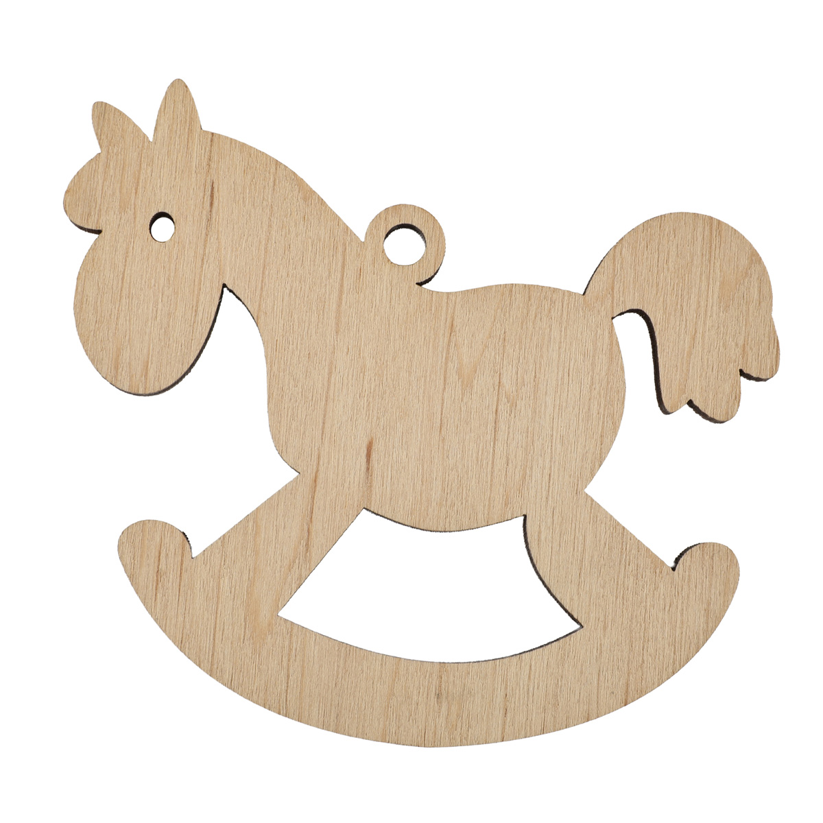Заготовка деревянная "Лошадка-качалка - 2", LK10-036