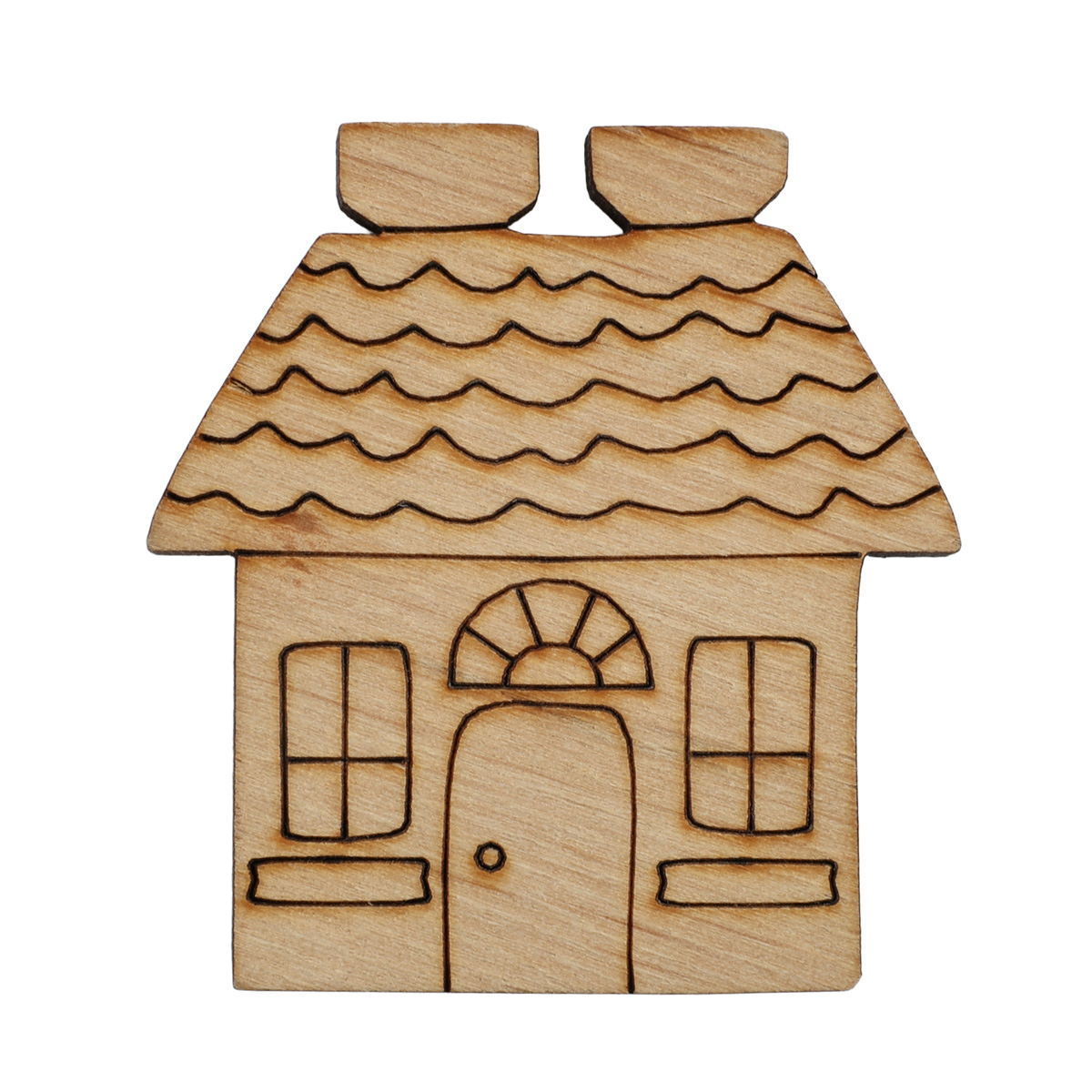 Заготівка дерев`яна "Альпійське село, будинок-6", R088