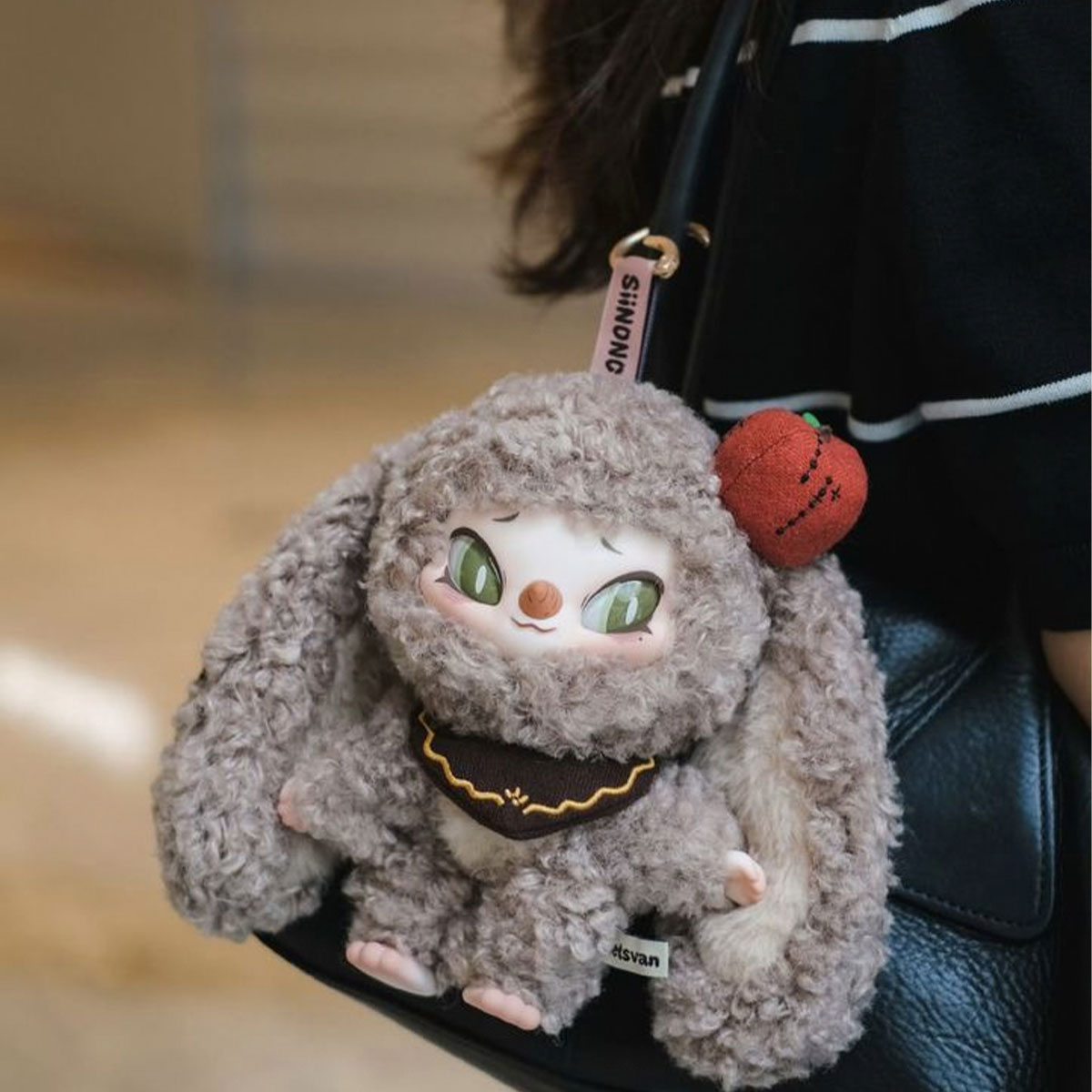 Коллекционная мягкая игрушка с кольцом Pop Top Letsvan серии "Siinono" - Шепот тайн (в дисп., в асс.), 17SN-0601 3