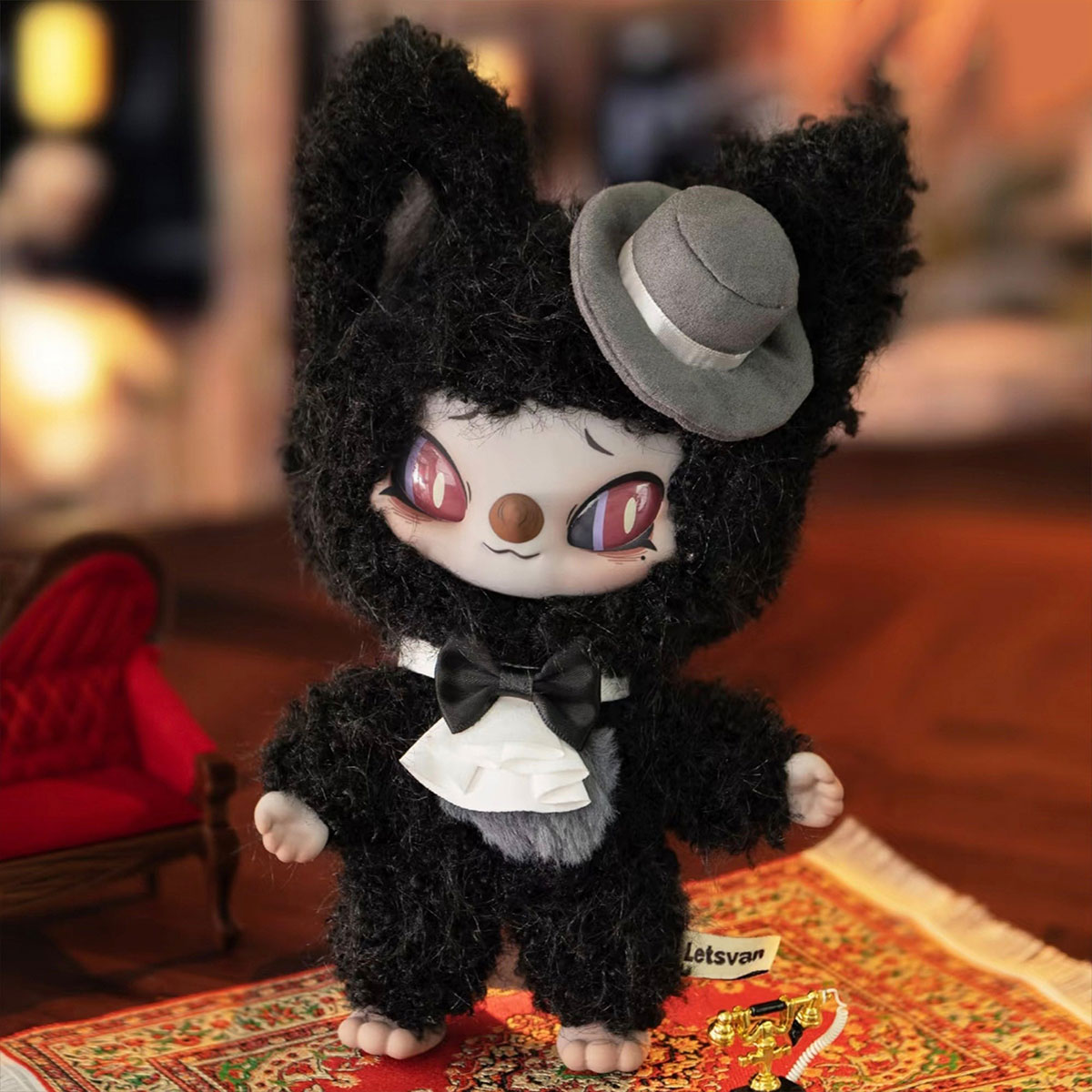 Коллекционная мягкая игрушка с кольцом Pop Top Letsvan серии "Siinono" - Шепот тайн (в дисп., в асс.), 17SN-0601 6