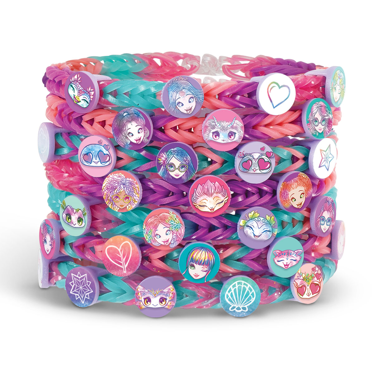 Набір для створення прикрас Nebulous Stars серії "Rainbow Loom™" з намистинами - Зоряна феєрія, 11033 2