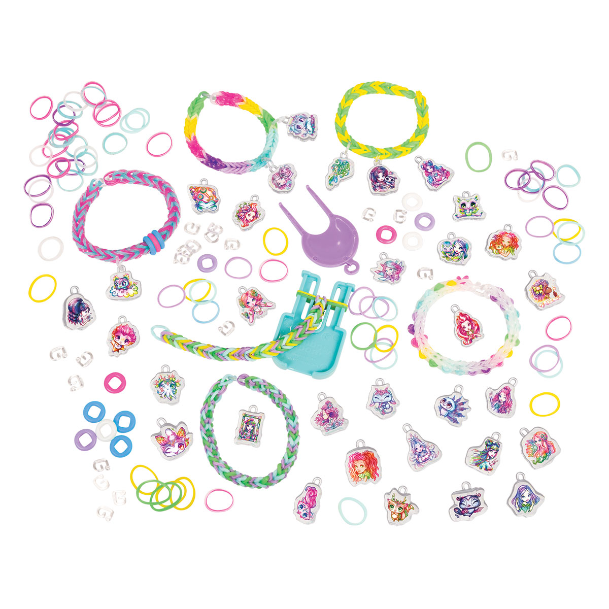 Набір для створення прикрас Nebulous Stars серії "Rainbow Loom™" з підвісками - Небесна фантазія, 11144 1