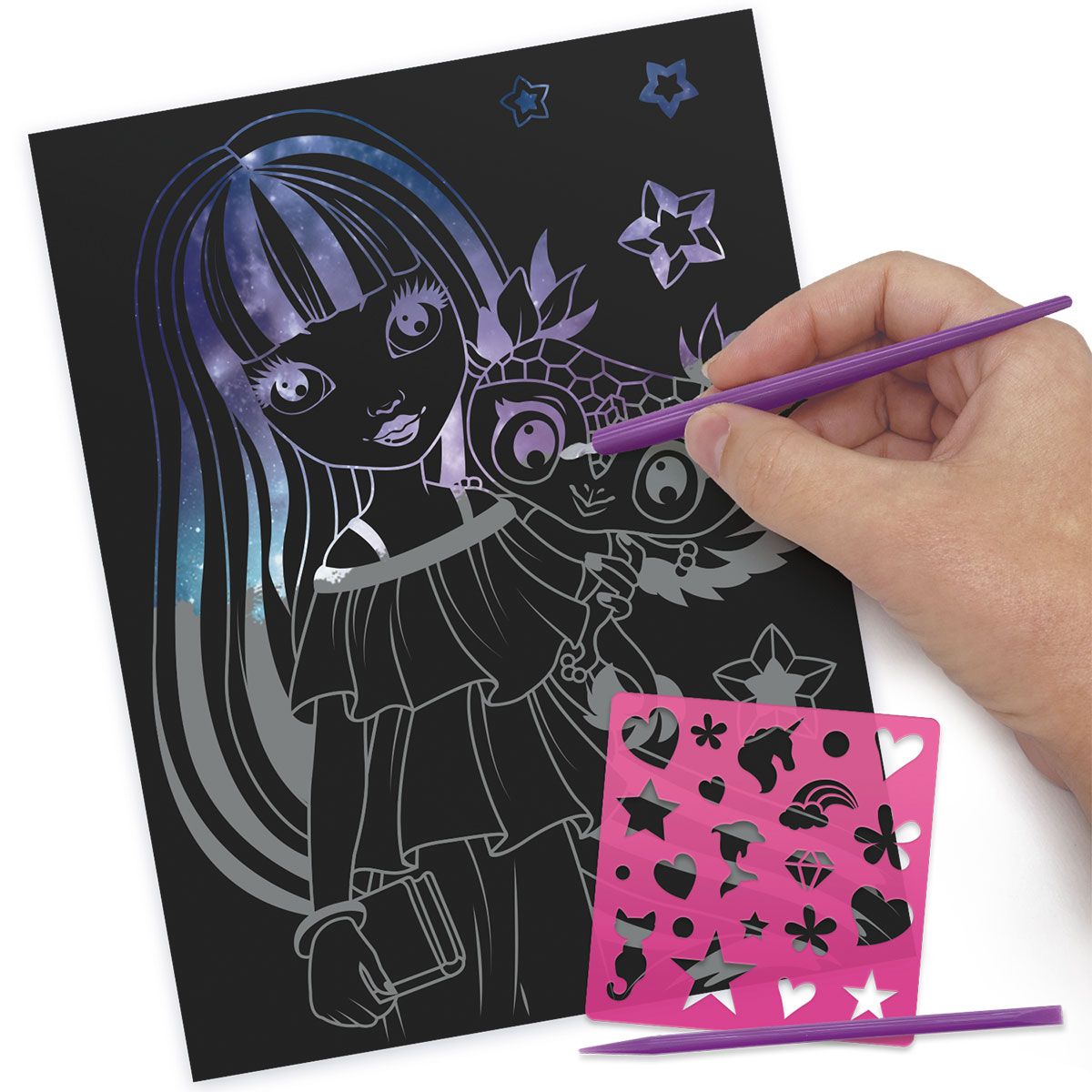 Набір для творчості Nebulous Stars S2 - Гратаж: зоряні гравюри, 11028 2