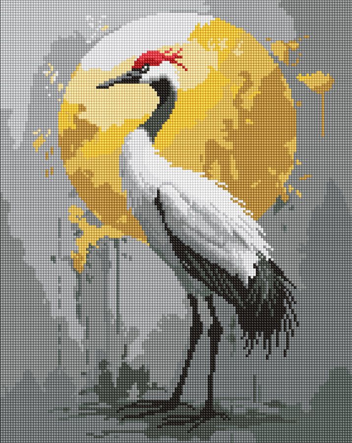 Набір з алмазною мозаїкою "Золота екзотика" 40*50 см, AMO8281, ТМ "Ideyka"