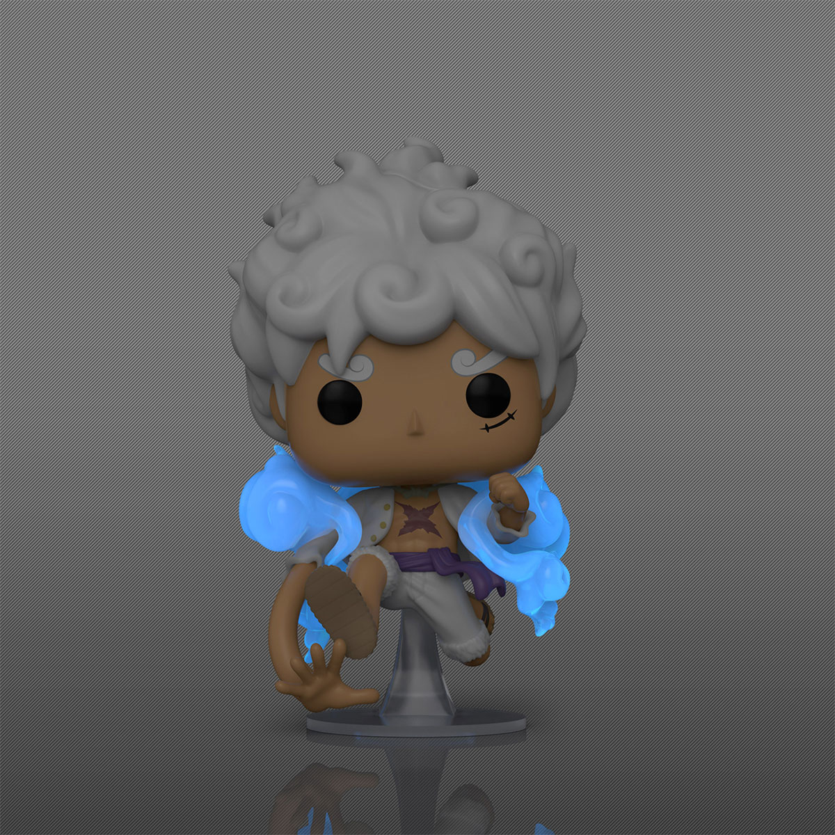 Фигурка Funko Pop! серии "Большой куш" - Луффи в белом (w/CH), 79321 3