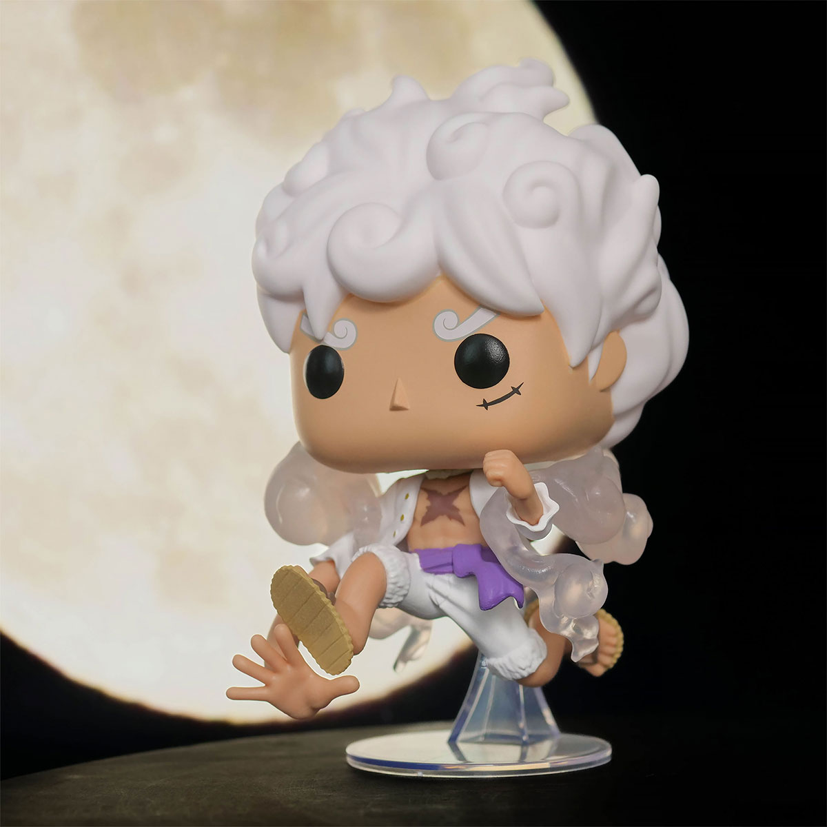 Фигурка Funko Pop! серии "Большой куш" - Луффи в белом (w/CH), 79321 4