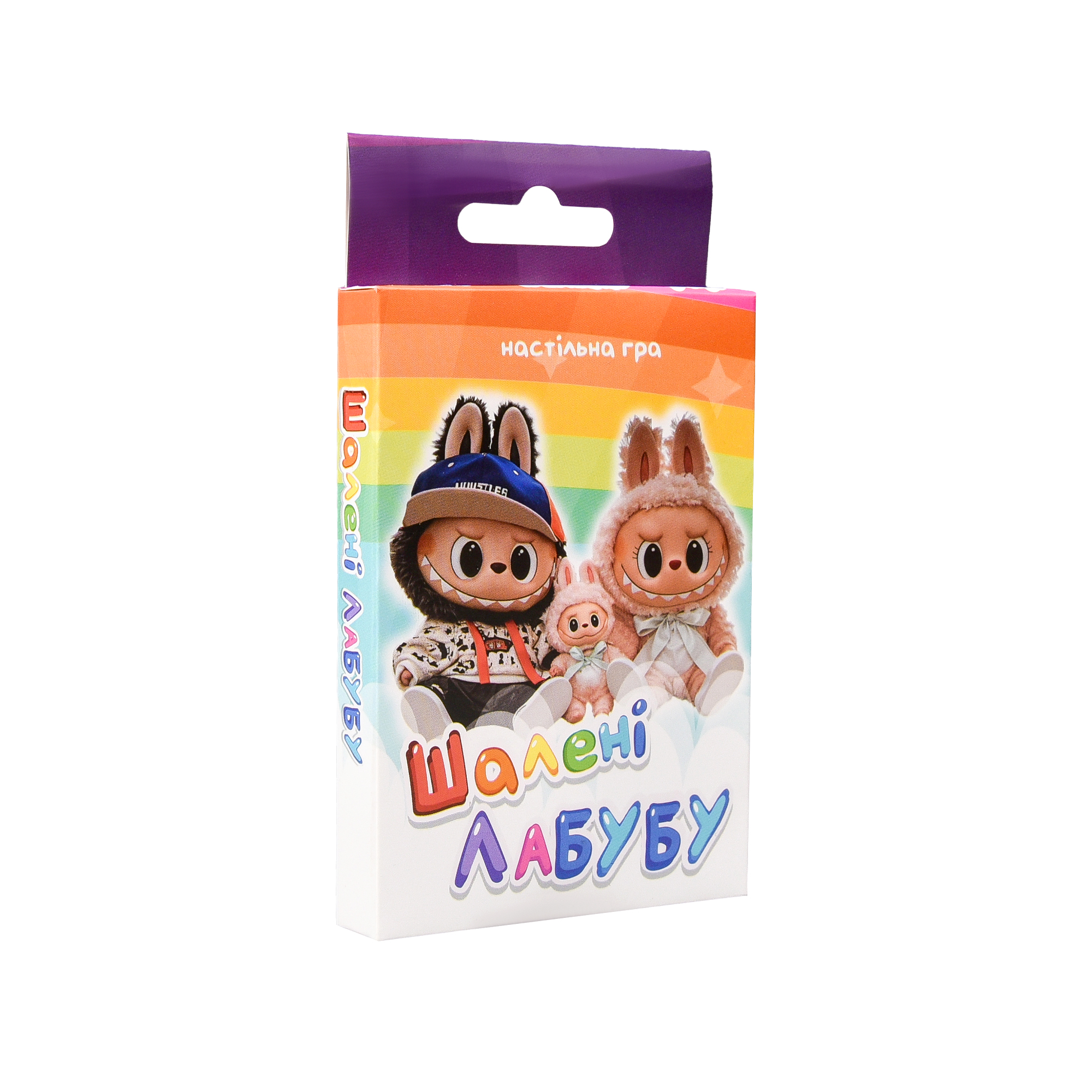 Игра карточная "Бешеные Лабубу" (укр) 30926, ТМ "Strateg"