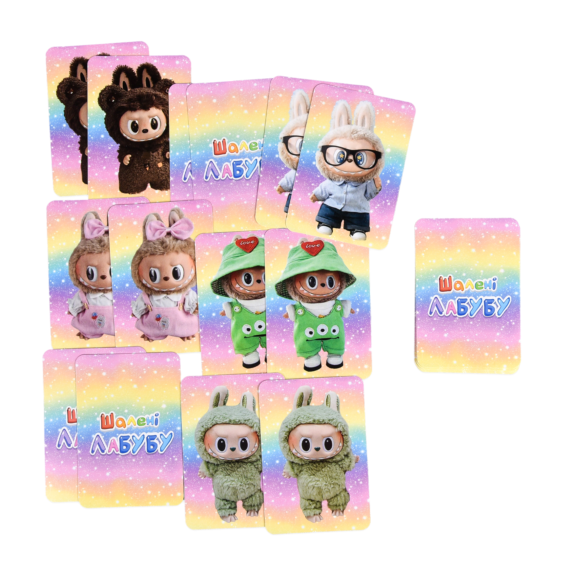 Игра карточная "Бешеные Лабубу" (укр) 30926, ТМ "Strateg" 3