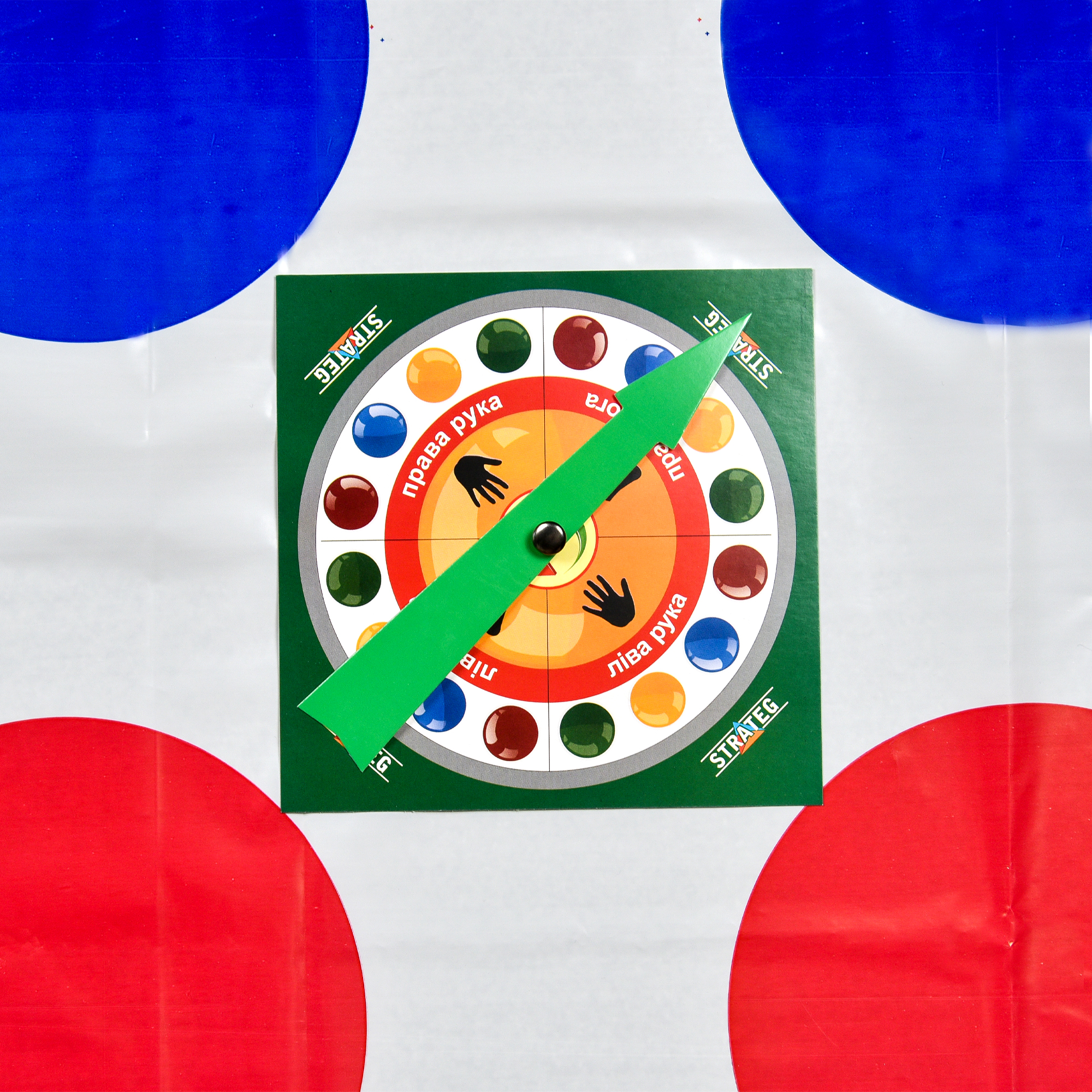 Игра развлекательная "Твистер" (укр) 30801, ТМ "Strateg" 4