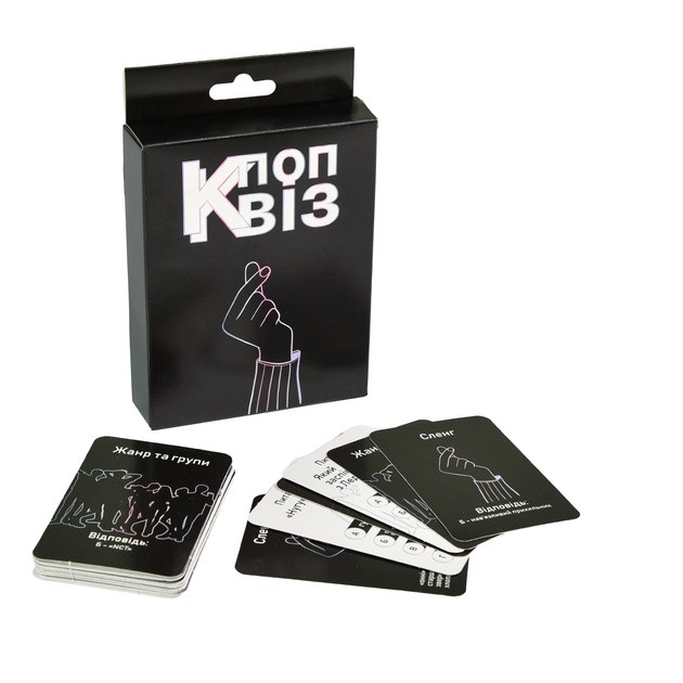 Игра-викторина "К-поп Квиз" (укр) 30493, ТМ "Strateg" 1