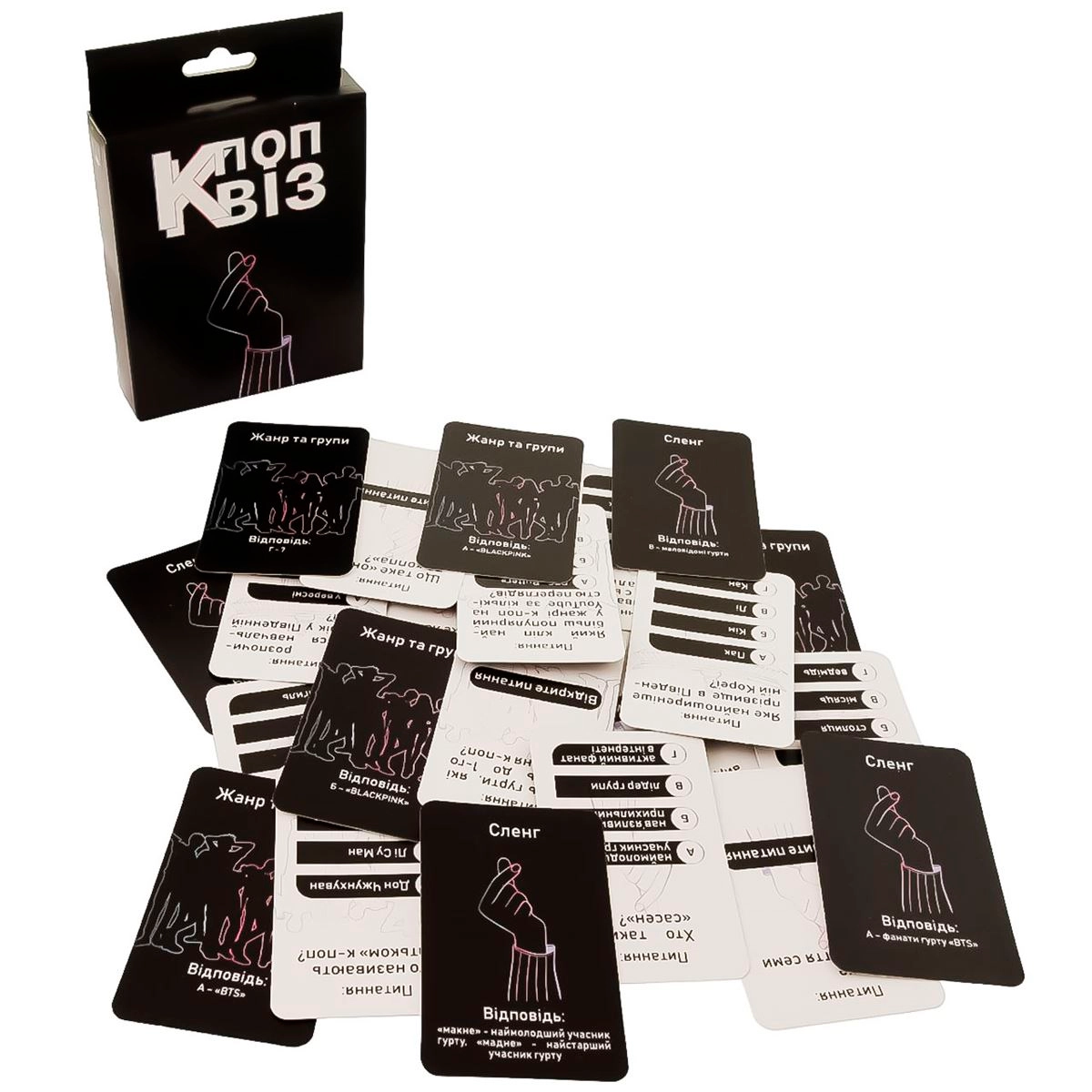 Игра-викторина "К-поп Квиз" (укр) 30493, ТМ "Strateg" 2