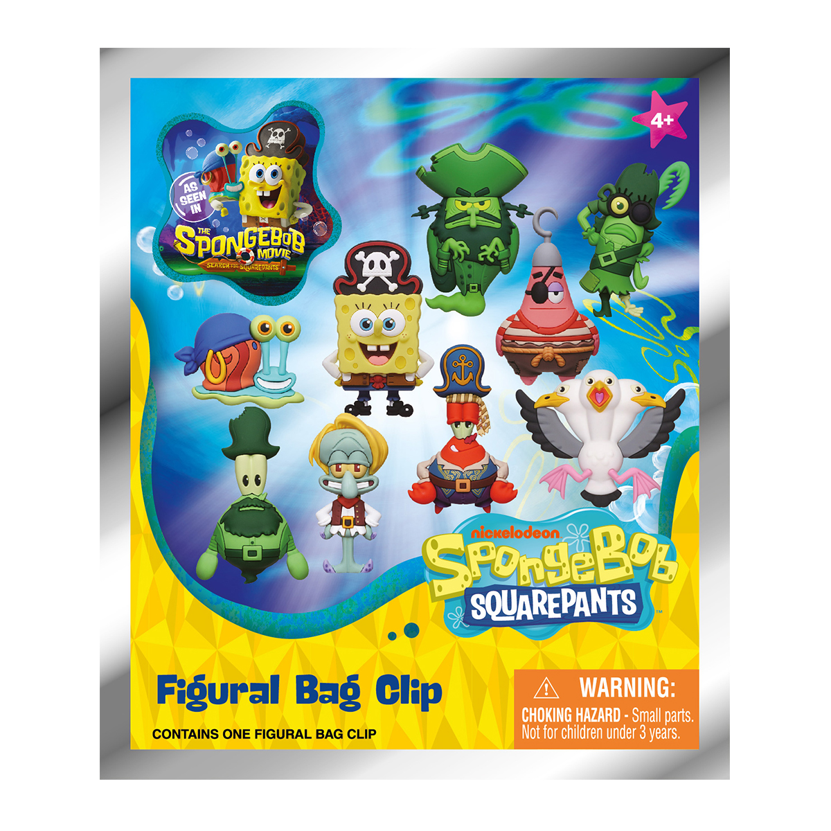 Ігрова фігурка на кліпсі Monogram серії "Губка Боб" (в ас.), 63195