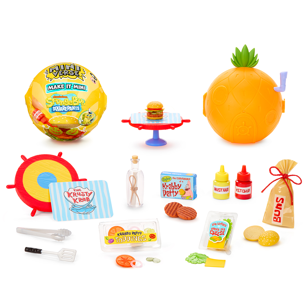 Игровой набор Miniverse серии "SpongeBob" - Создай вкусности Красти Краб (в ассорт, в диспл.), 599296