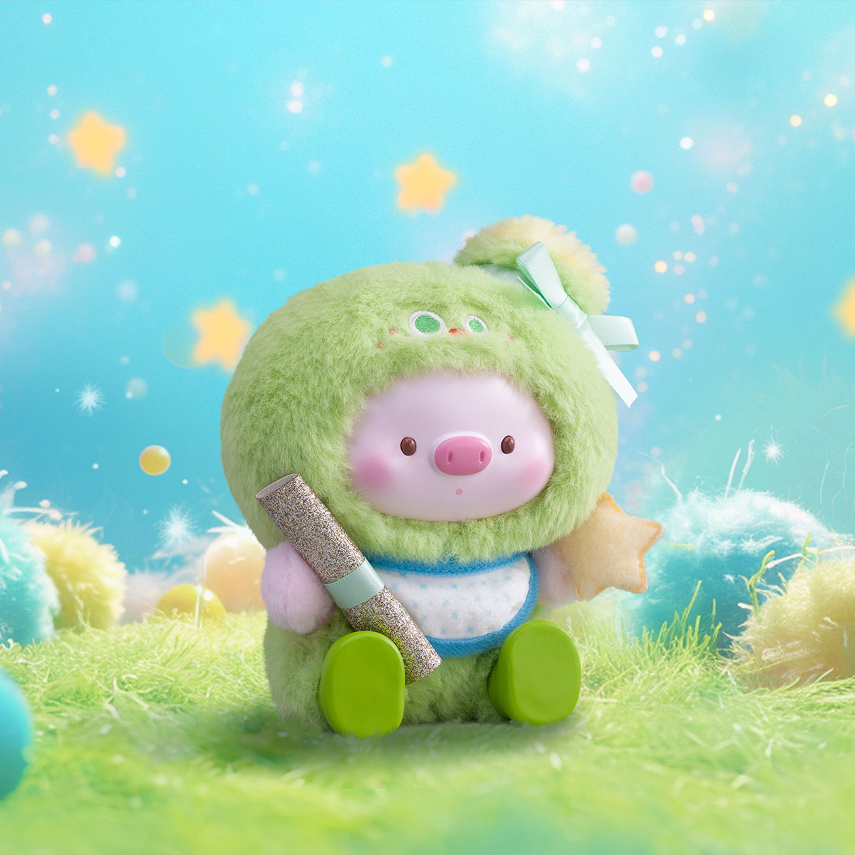 Колекційна м`яка іграшка з кільцем Pop Top 1983toys серії "GeeGeePig" - В очікуванні чудес (у диспл.), AP17184201900C 5