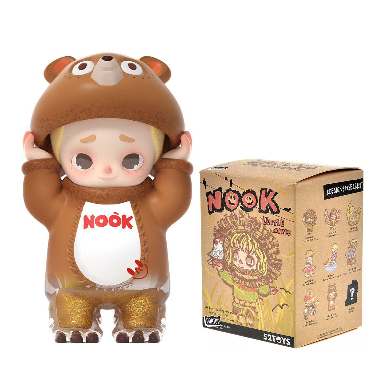 Колекційна фігурка Pop Top 52Toys серії "Nook" - Маленький світ (у дисп., в ас.), 23CB488NKQX