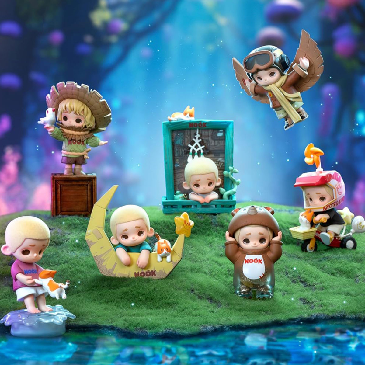 Колекційна фігурка Pop Top 52Toys серії "Nook" - Маленький світ (у дисп., в ас.), 23CB488NKQX 1