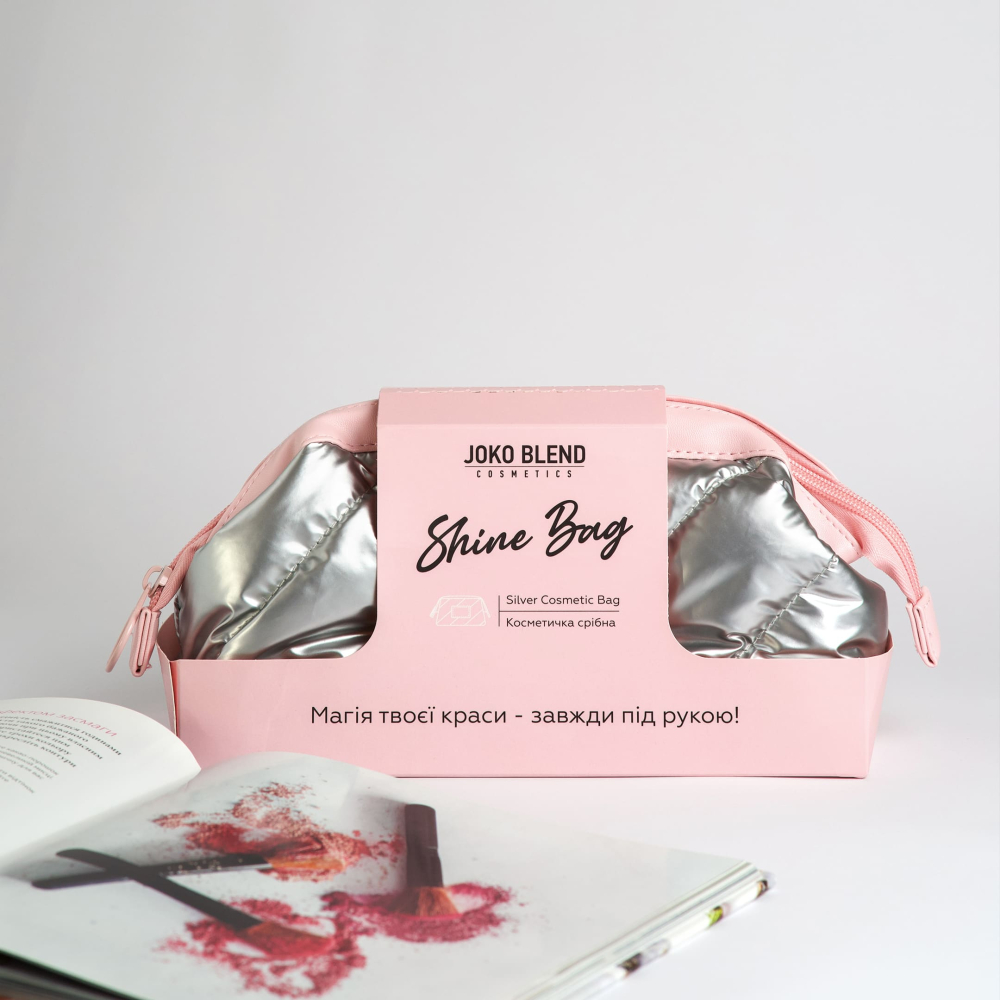 Косметичка серебряная Shine Bag Joko Blend, 289997 5