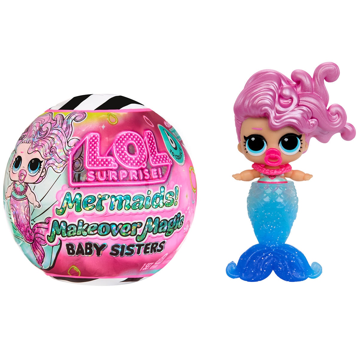 Лялька L.O.L. Surprise! серії "Mermaids! Makeover Magic" - Милі русалоньки-сестрички, 598787