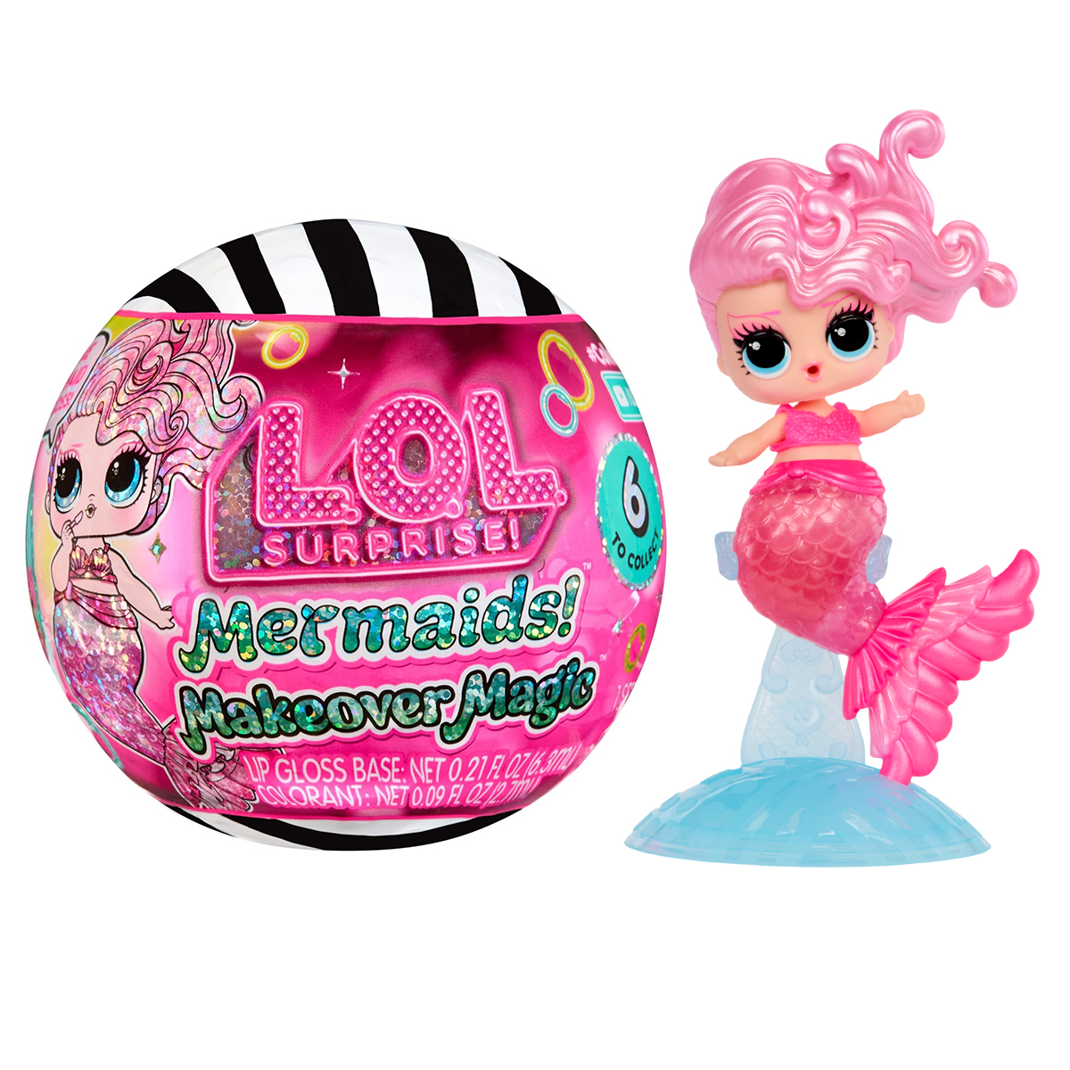 Лялька L.O.L. Surprise! серії "Mermaids! Makeover Magic" - Милі русалоньки, в асортименті, 596301