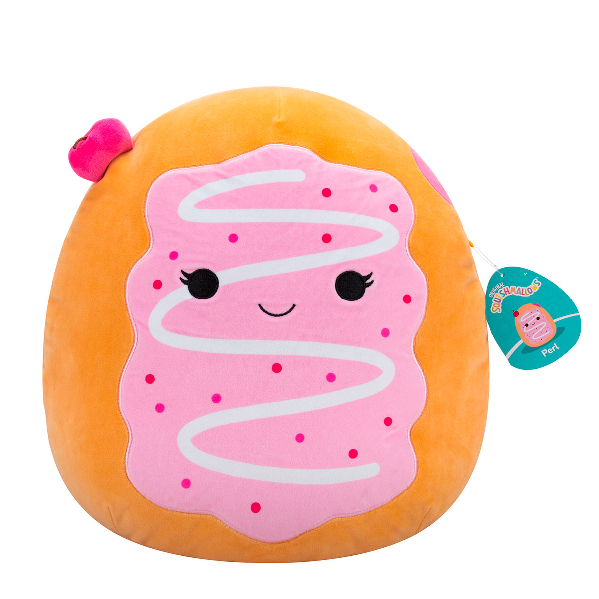 Мягкая игрушка SQUISHMALLOWS - ВИШНЕВЫЙ ПОНЧИК ПЕРЛ, 36 см, SQCR06742 6