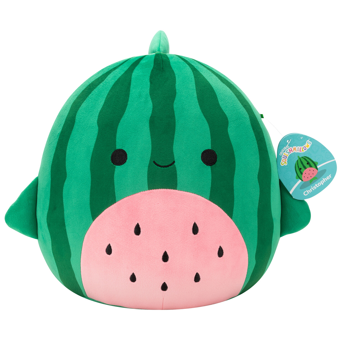 М`яка іграшка SQUISHMALLOWS - КИТ-КАВУНЧИК КРІСТОФЕР, 30 см, SQCR07967 6
