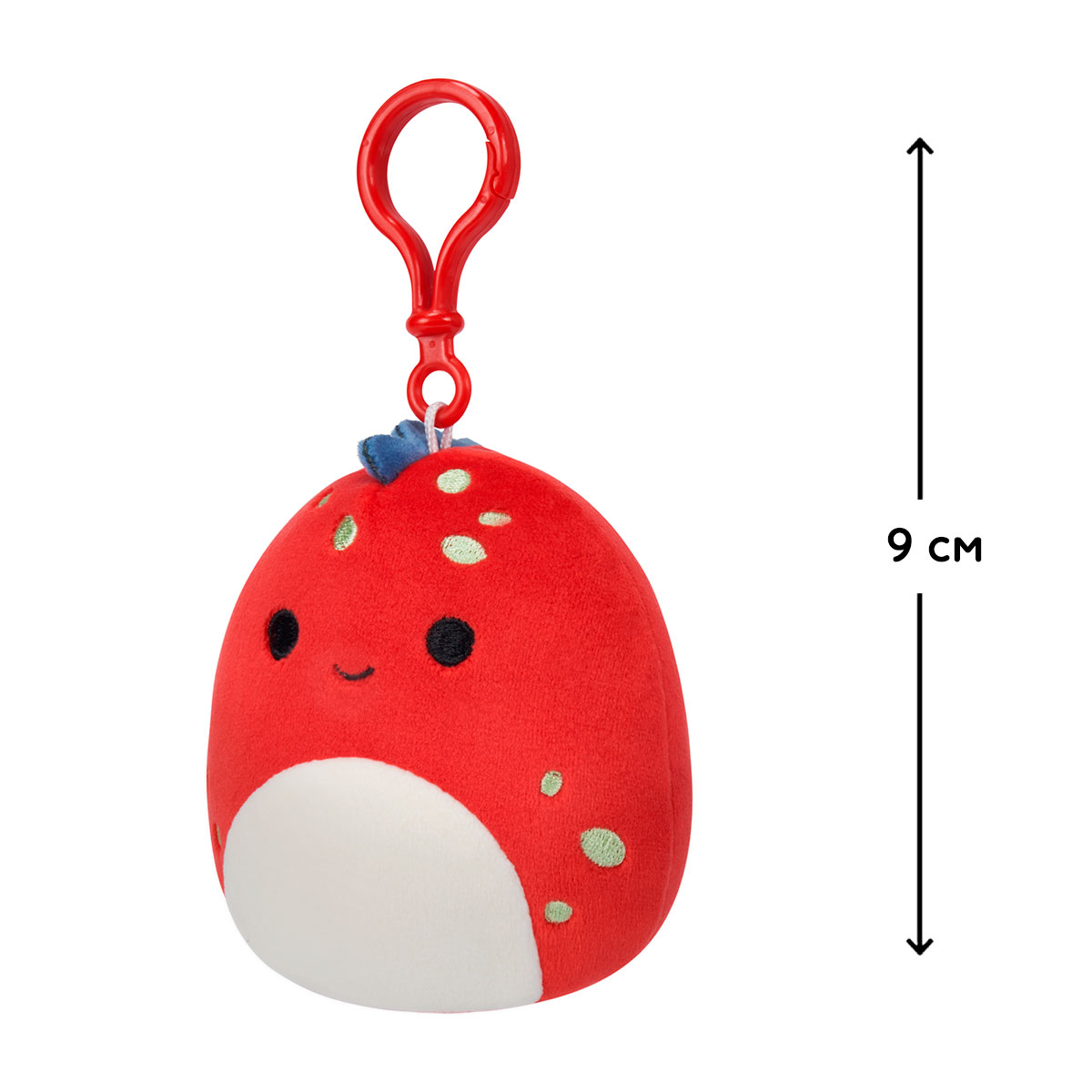 М`яка іграшка на кліпсі SQUISHMALLOWS - ДІНО ДОЛАН, 9 см, SQCP00218 1