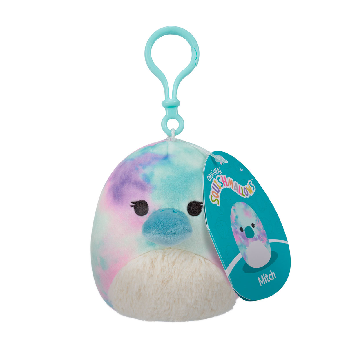 М`яка іграшка на кліпсі SQUISHMALLOWS - КАЧКОДЗЬОБ БРІНДАЛ, 9 см, SQCP00215 6