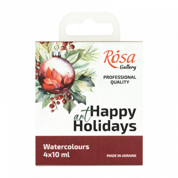 Набір акварельних фарб "Special Edition 1" 4*10 мл, картон, ROSA Gallery