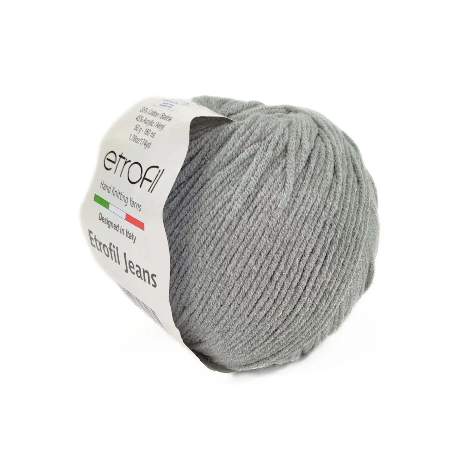 Пряжа Etrofil Jeans/Этрофил Джинс, светло-серый 068, Etrofil