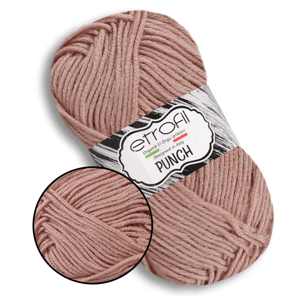Пряжа Punch/Пунч, какао, 73193, Etrofil