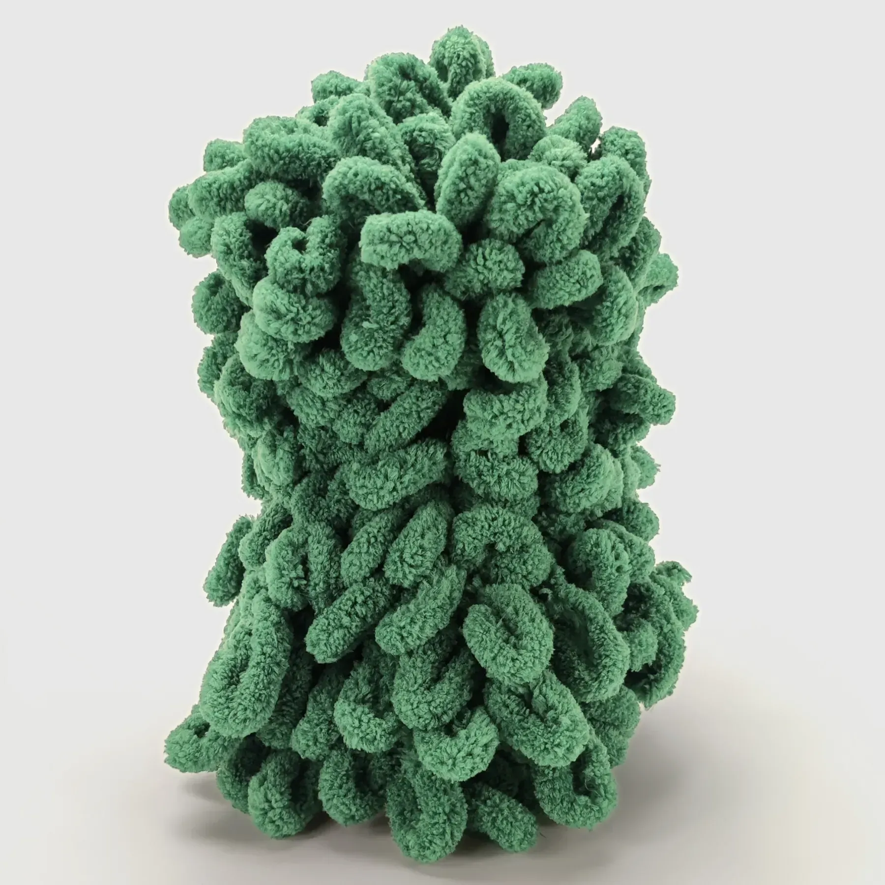 Пряжа мікрополіестер 532 Сосновий бір, TM Alize Puffy 2