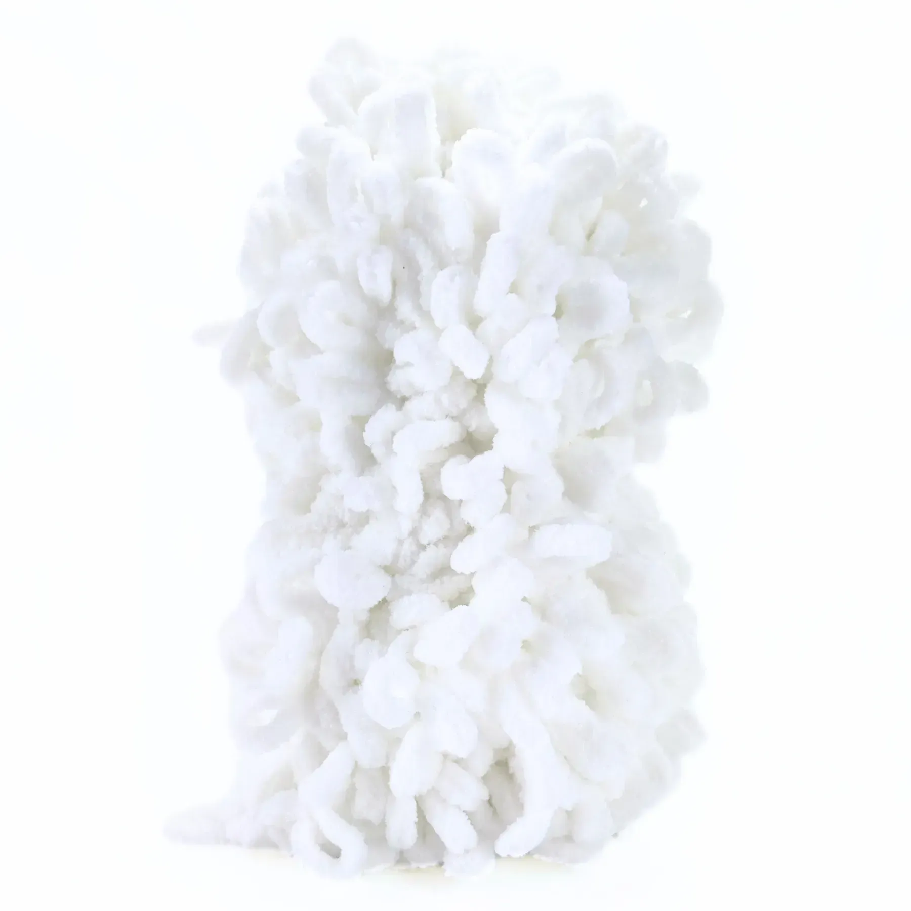 Пряжа мікрополіестер 55 Білий, TM Alize Puffy Fine 1