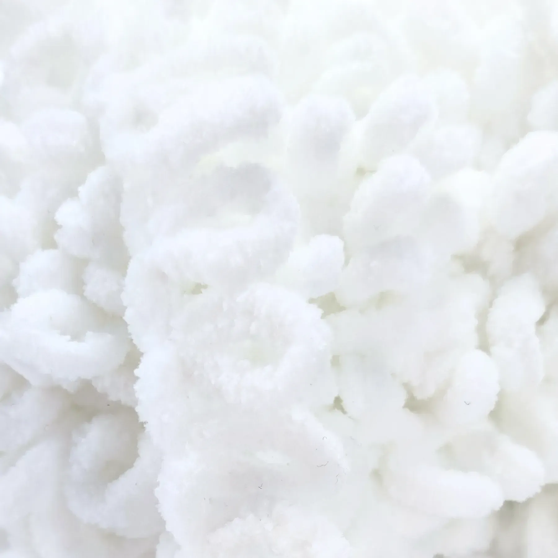 Пряжа мікрополіестер 55 Білий, TM Alize Puffy Fine 2