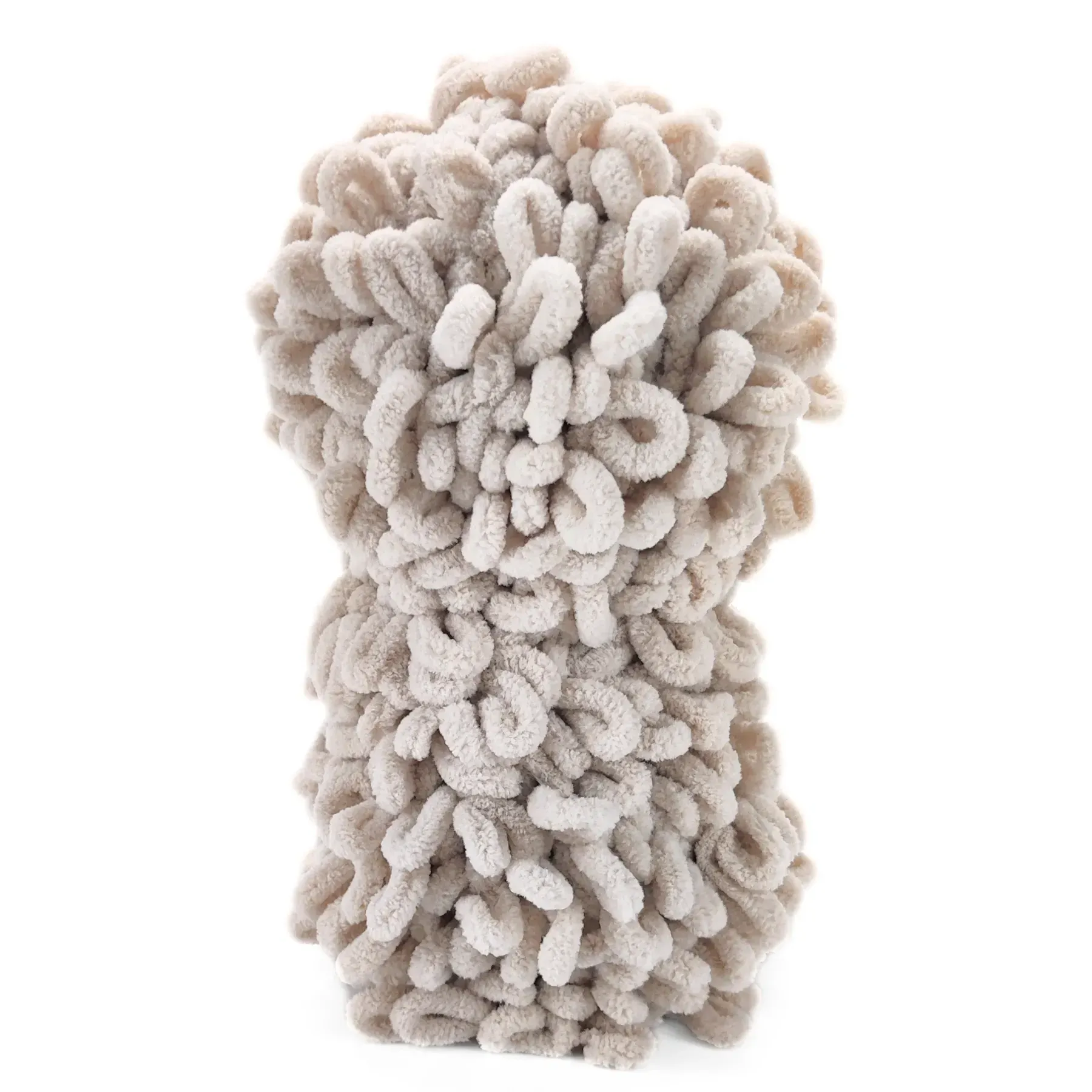 Пряжа мікрополіестер 599 Слонова кістка, TM Alize Puffy Fine 1