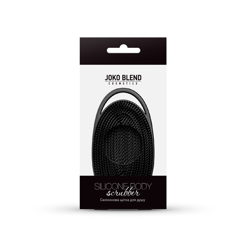 Силіконова щітка для душу Silicone Body Scrubber Joko Blend, 289763