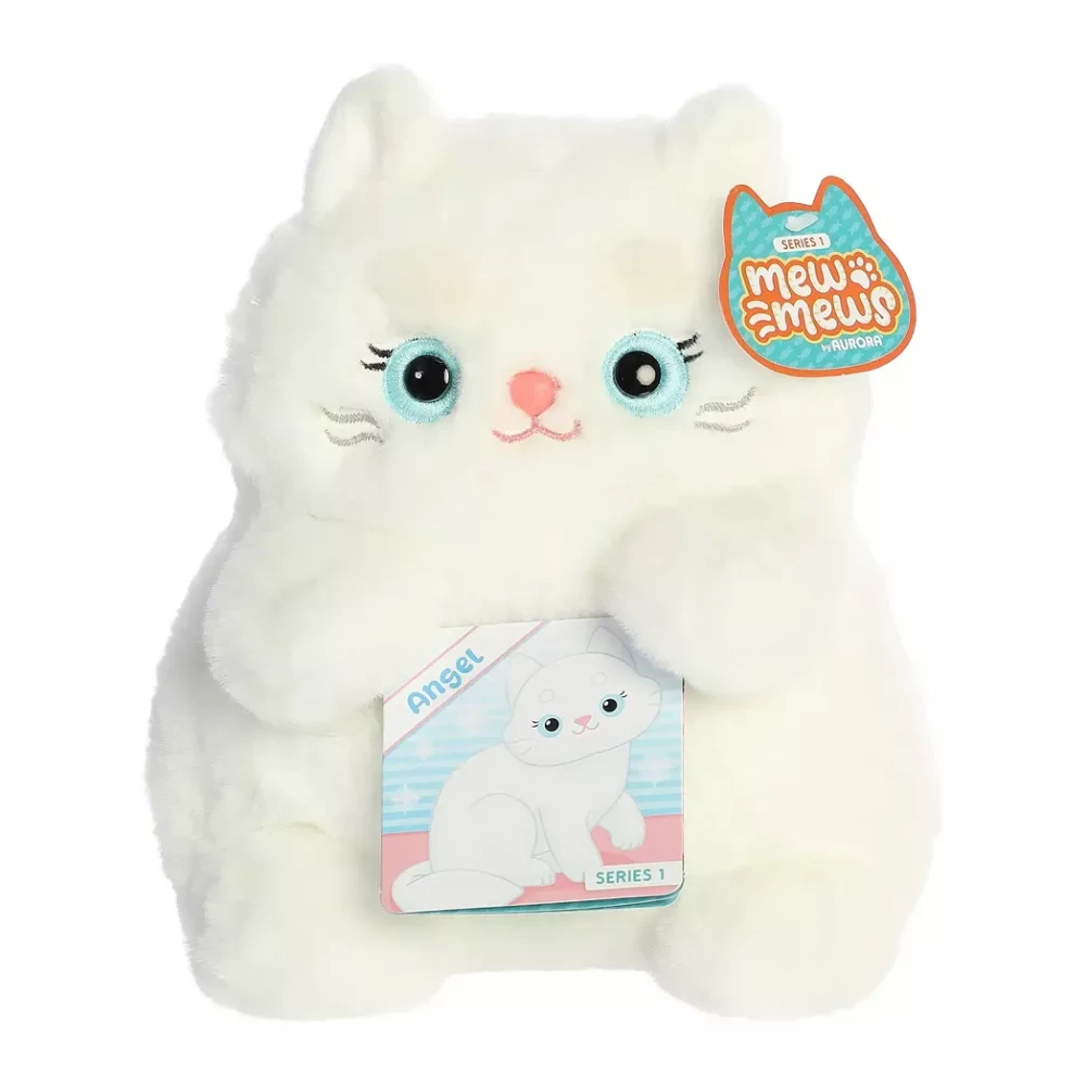 Игрушка мягконабивная Кицюня Энжел белая, 20 см, 230396F 4