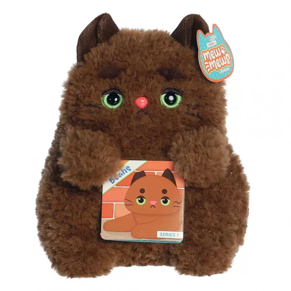 Игрушка мягконабивная Кысюня Корица коричневая, 20 см, 230396B 1