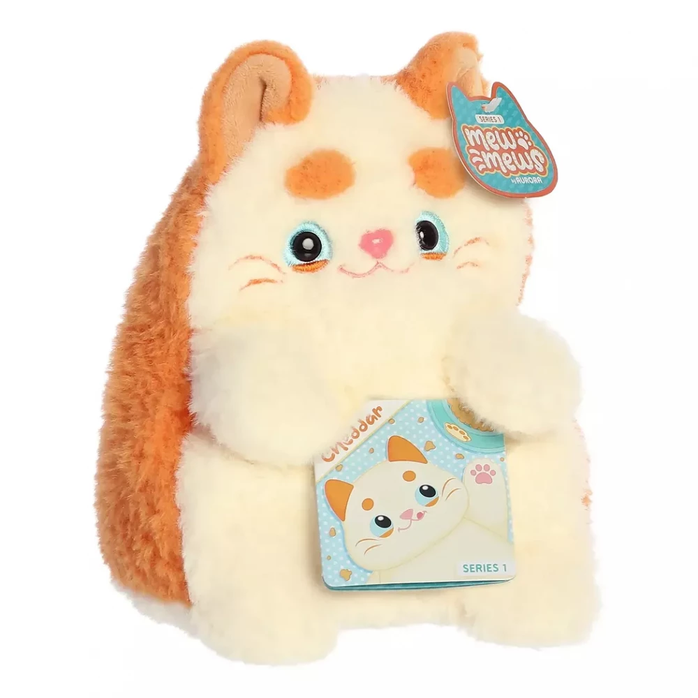 Игрушка мягконабивная Кот Чеддер бело-рыжий, 20 см, 230396G 3