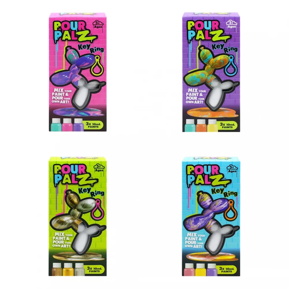 Набір для творчості Pour Palz Флюїд Арт - Брелок Balloon Dog, GS-G18194