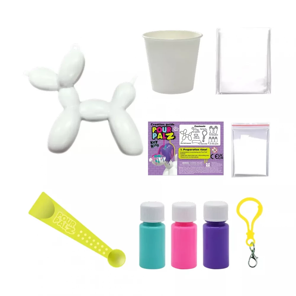 Набір для творчості Pour Palz Флюїд Арт - Брелок Balloon Dog, GS-G18194 2