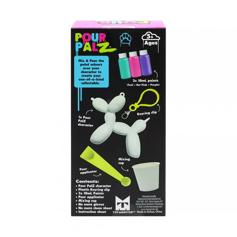 Набір для творчості Pour Palz Флюїд Арт - Брелок Balloon Dog, GS-G18194 3
