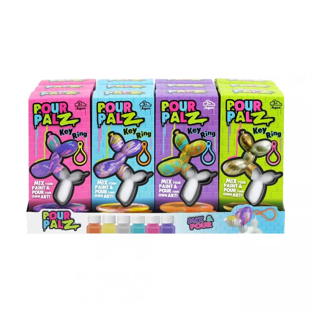 Набір для творчості Pour Palz Флюїд Арт - Брелок Balloon Dog, GS-G18194 4