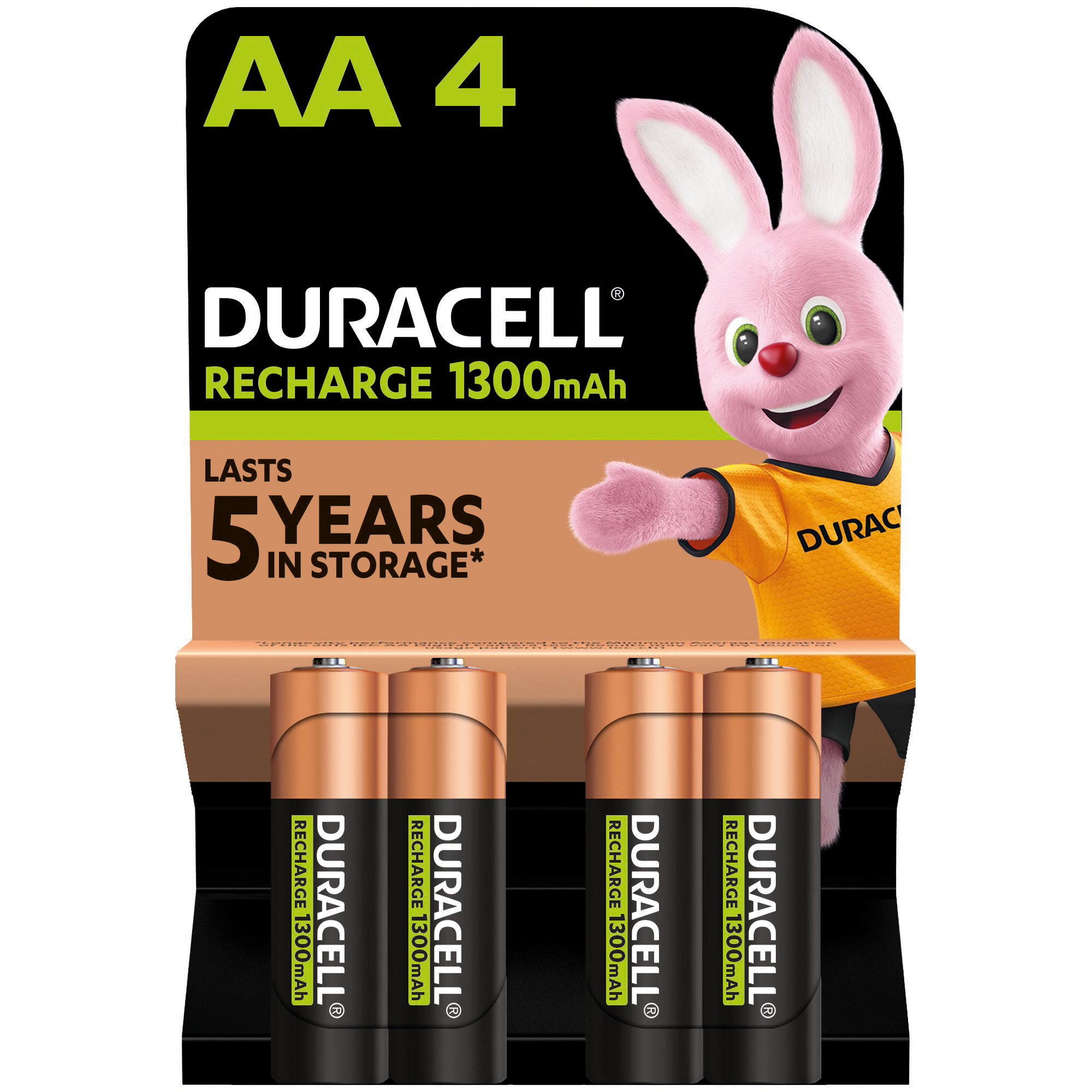 Аккумулятор DURACELL HR6 AA 1300mAh (4 шт/бл.) цена указ. за бл.