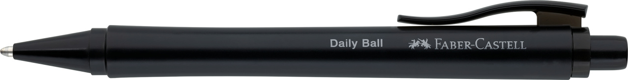 Ручка кулькова Daily Ball ХВ корпус Black автоматична, 140690 Faber-Castell 1