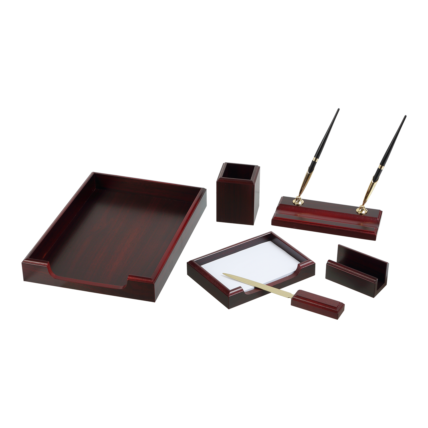 Набір дерев`яний ТМ "Bestar" 6шт 6159 XDU (колір червон дерево )