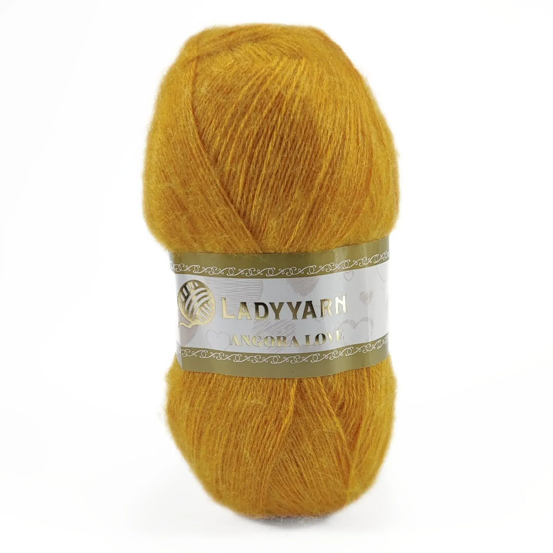 Пряжа Angora Love/Ангора Лав, медовий, HN006, Lady Yarn